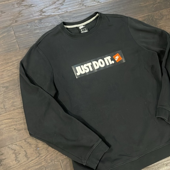Nike Just Do It Men’s Sweatshirt Size XL Good Condition! Classic Look! - Picture 2 of 4